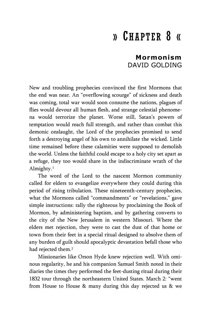 Mormonism by David Golding